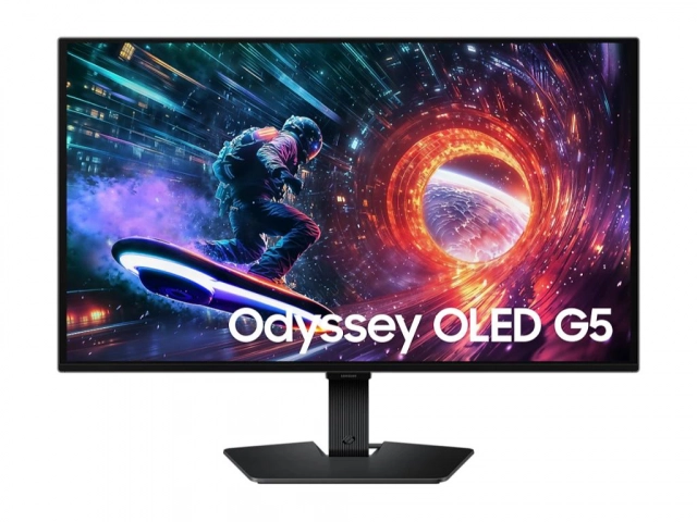 Monitor SAMSUNG LS27FG504SUXEN 27"/OLED/2560x1440/180Hz/0.03ms GtG/HDMI,DP/G-sync,Freesync/VESA/crna