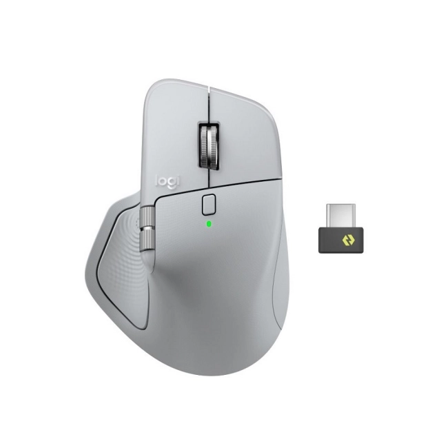 Mouse Wireless Logitech MX Master 4 Pale Grey 910-007563