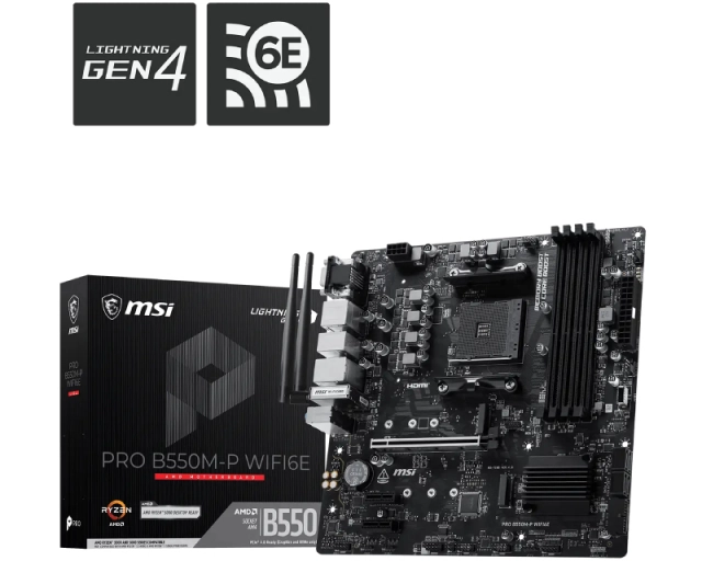 MSI PRO B550M-P WIFI6E matična ploča