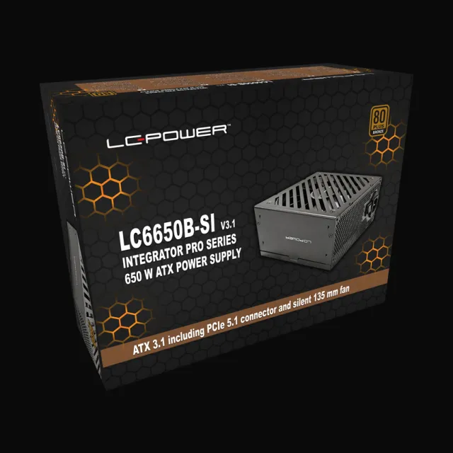 Napajanje 650W LC Power LC6650B-SI V3.1 80 Plus Bronze