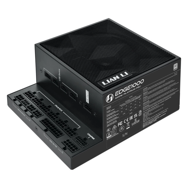 Napajanje 1000W Lian Li EDGE EG1000 80 PLUS Platinum, EG1000 Black