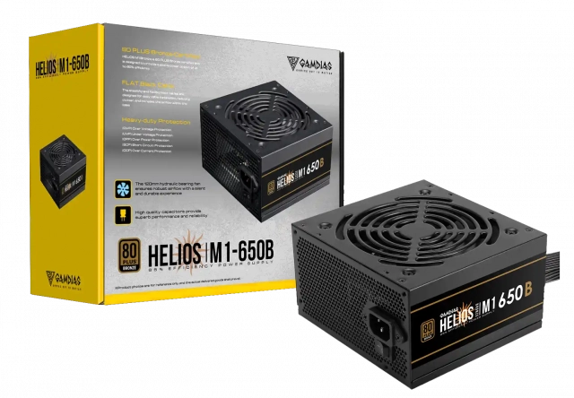 Napajanje 650W Gamdias Helios M1-650B Bronze