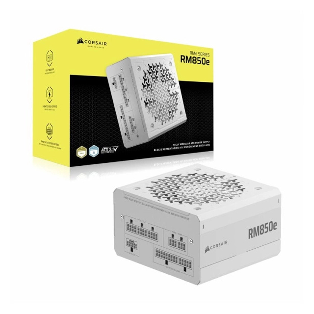 Napajanje 850W Corsair RM850e 80+ Gold Fully Modular White, CP-9020293-EU