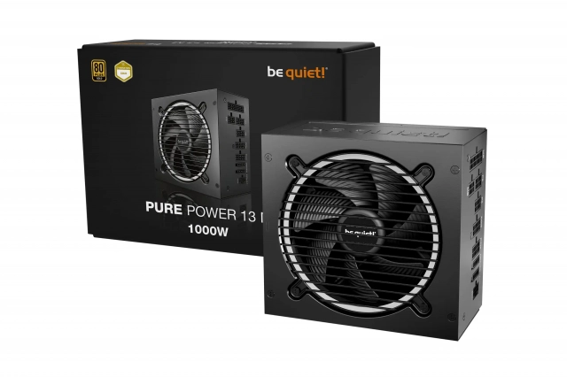 Napajanje Be Quiet Pure Power 13 M 1000W Gold  BP028EU ATX3.1 Modularno