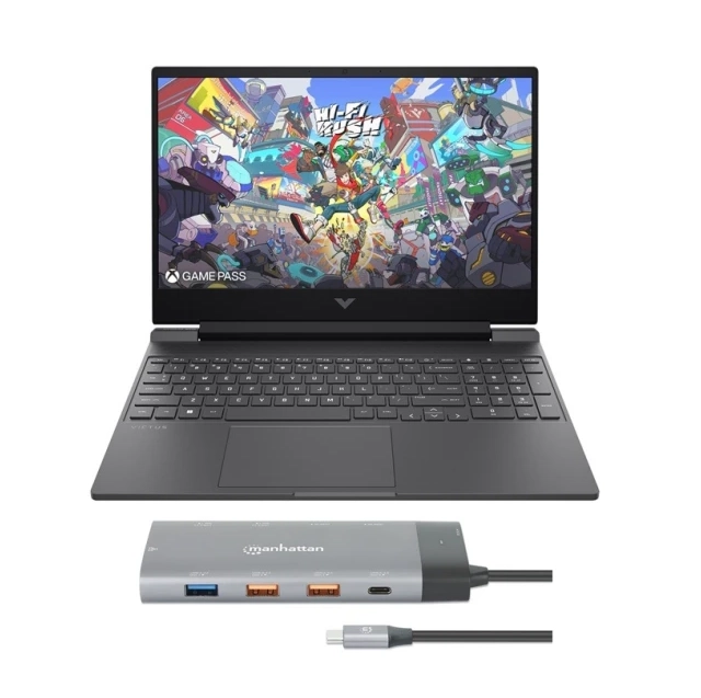 NB HP Victus i5-13420H/16GB/512GB/RTX4050/15.6"/ENG/W11H+Dock Manhattan 130714