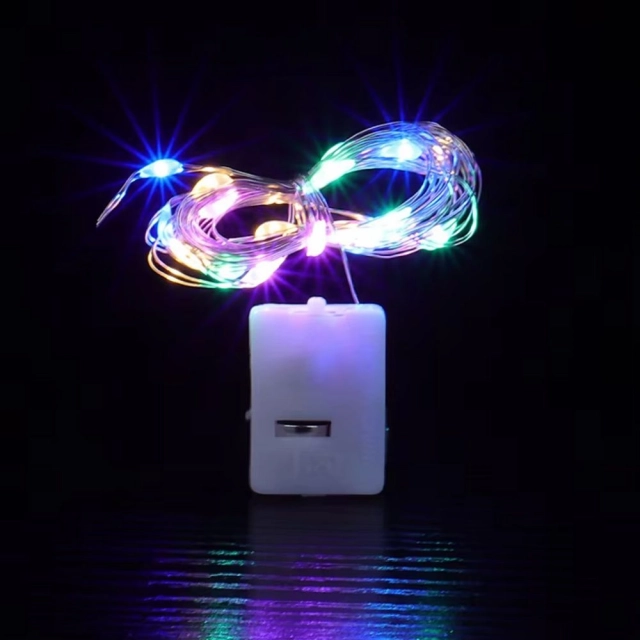 Novogodisnji ukras LED lampice u boji (3m) sa kontrolerom JWD