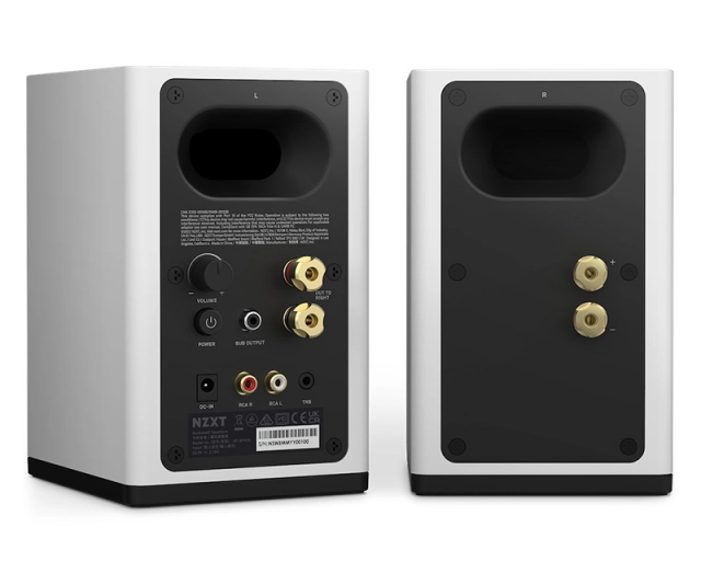 NZXT Gaming Speakers 3 inča White V2 zvučnici beli (AP-SPKW2-UK) 