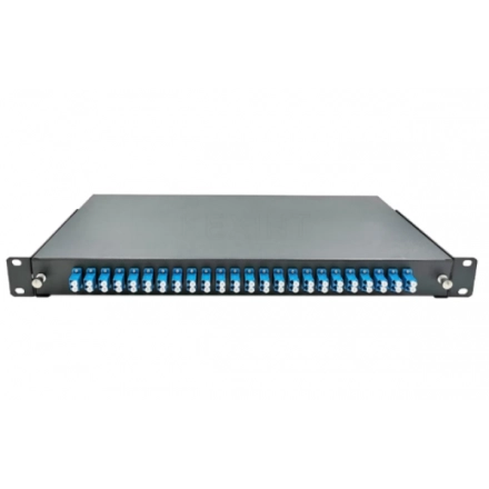 Optički patch panel sa 48 konektora SC/APC sa kliznim mehanizmom 1U