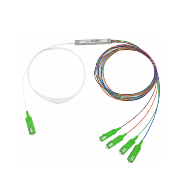 Optički spliter 1x4 mikro PLC  (mini spliter), SC/APC konektori