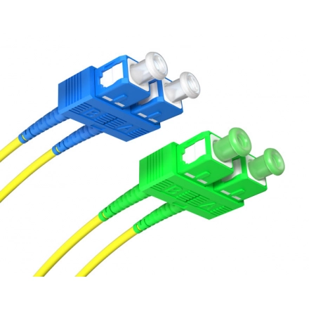 Opton Optički Optic Patchcord SC/APC-SC/UPC SM duplex 2m G652.D