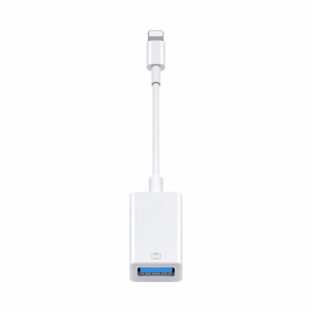 OTG lightning na USB kamera adapter beli