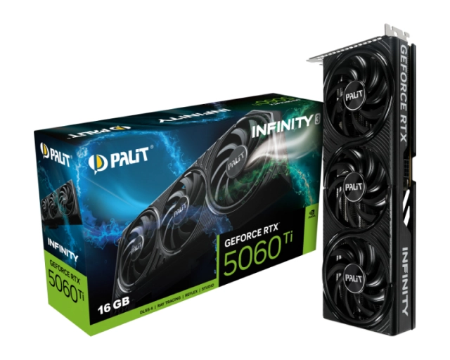 PALIT nVidia GeForce RTX 5060 Ti 16GB 128bit RTX 5060 Ti Infinity 3 grafička karta
