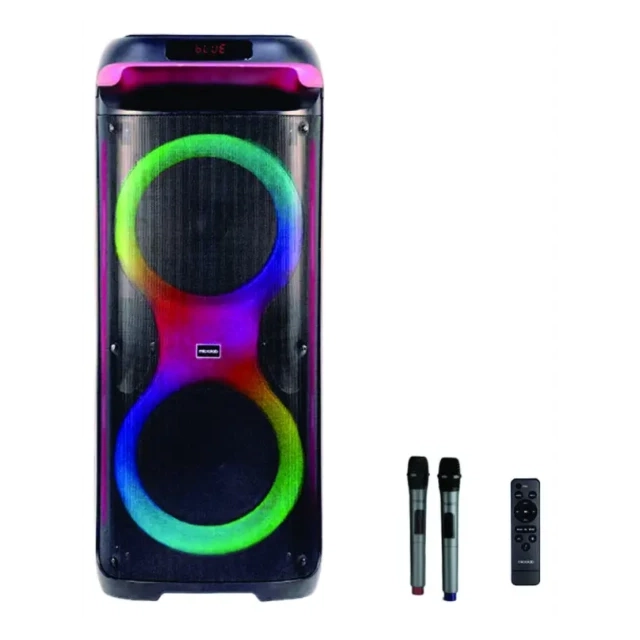 Partybox zvučnik Microlab PT1200W 400W BT/7200mAh tws aux usb microsd + mic