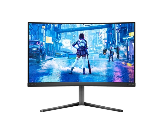 PHILIPS_ 27 inča Evnia 27M2C5200W/00 FHD 1920x1080 Fast VA 280 Hz HDR10 zakrivljeni gaming monitor 