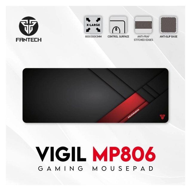 Podloga za miša Fantech MP806 Vigil 800x300mm crna