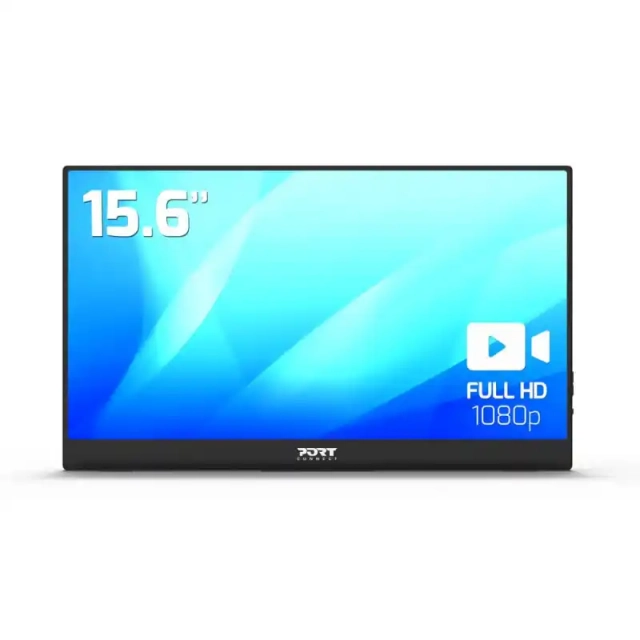 Portabl monitor 15.6 Port Designs 902101 1920x1080/IPS/HDMI/USB-A/USB-C/3.5mm/HDR