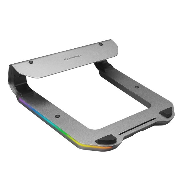 Postolje za laptop Rampage ADS-T6U RAMP RGB aluminijumsko 4 USB 3.0 HUB 36314