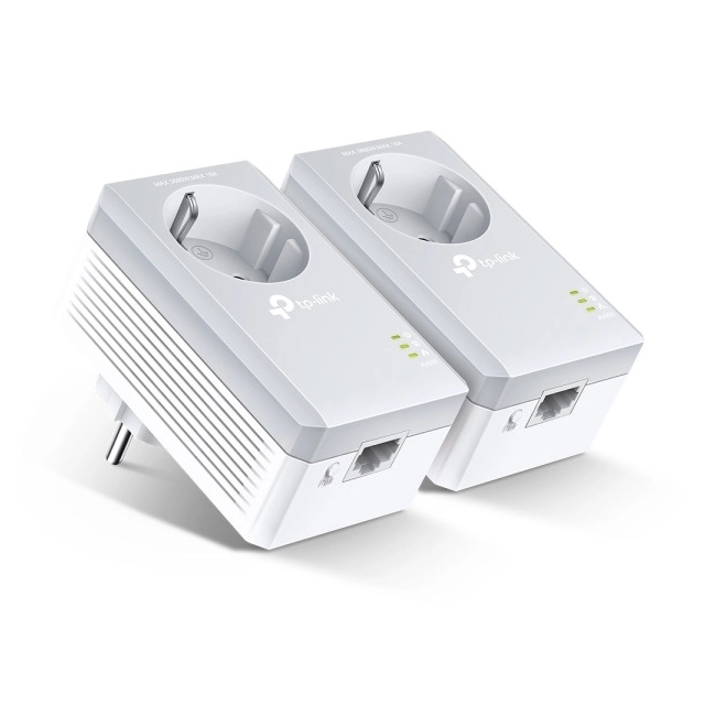 Powerline adapter TP-LINK TL-PA4010P KIT AV600/600Mbps/Homeplug AV/uticnica/300m