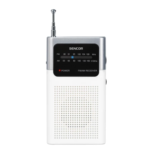 Prenosni radio Sencor SRD 1100 W  Tranzistor AM/FM