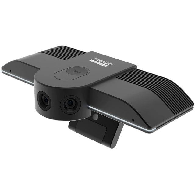 Prestigio Solutions Video Conferencing Panoramic VC Camera: 4K, 12MP, 2 mic, 4m (Range), Connection via USB Type-C