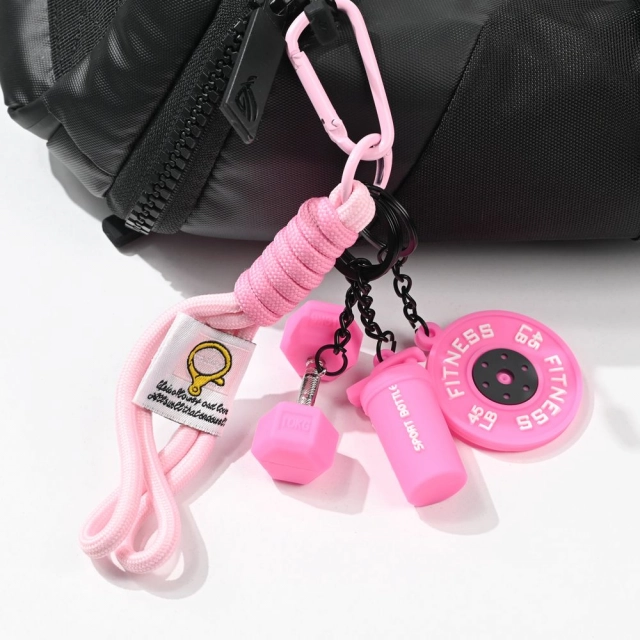 Privezak Gym pink