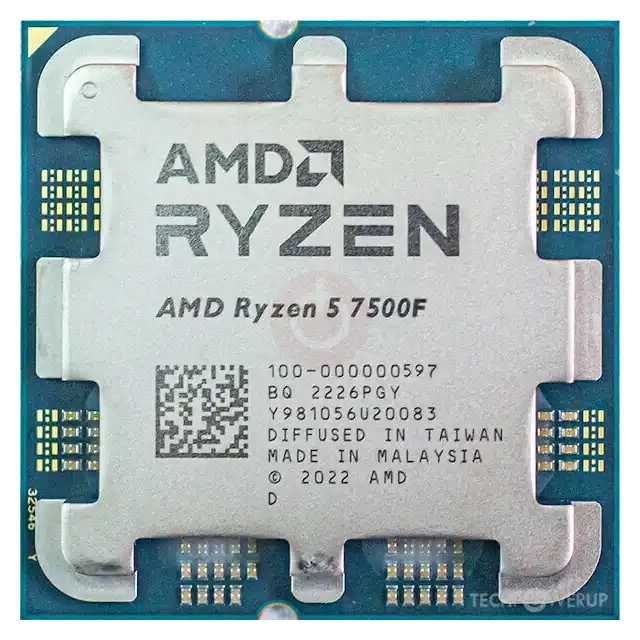 Procesor AMD AM5 Ryzen 5 7500F Tray