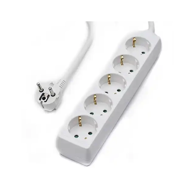 Produžni kabal sa 5 utičnica KETTZ 1.5mm2 KT-PK05A-2M 2m