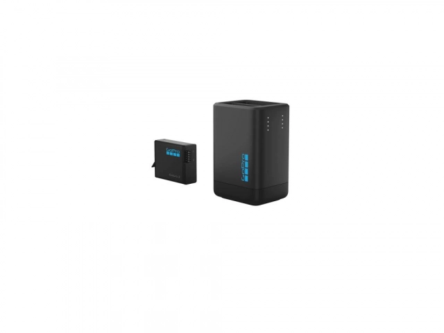 Punjac GOPRO Dual Battery Charger + Enduro 2 Battery MISSION 1 Series + HERO Black