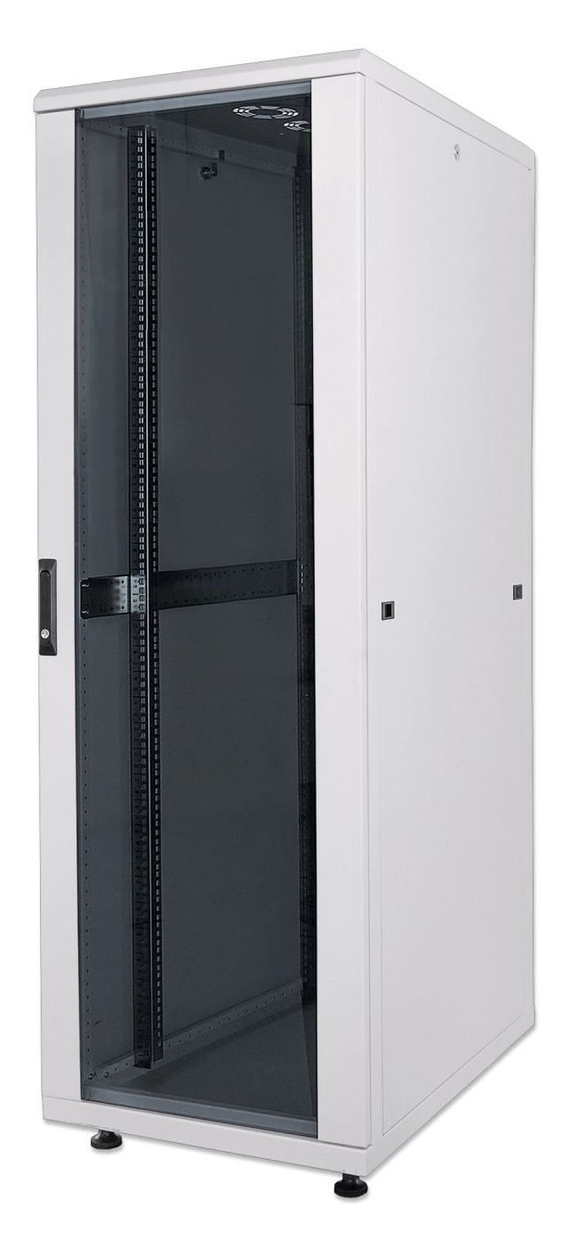 Rack orman Intellinet 713030 19"/42U 600x600x2033/staklena vrata/bravica