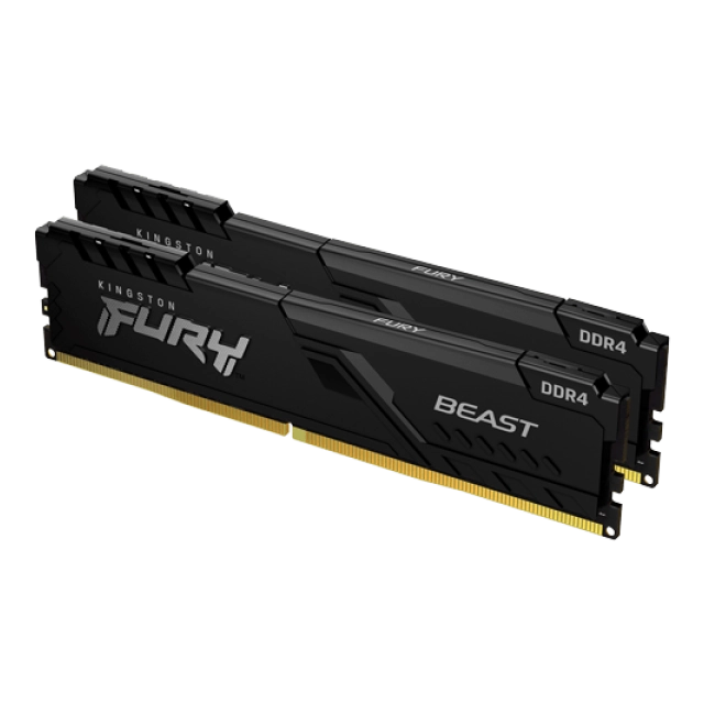 RAM DDR4 64GB (2x32GB) 3200MHz Kingston Fury Beast KF432C16BBK2/64