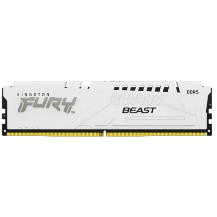 RAM DIMM DDR5 16GB 5200MHz Kingston Fury Beast White KF552C40BWA-16