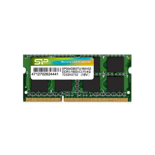 RAM SODIMM DDR3 8GB 1600MHz Silicon Power SP008GBSTU160N02
