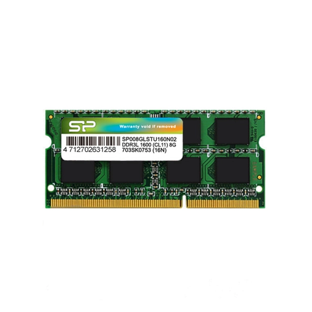 RAM SODIMM DDR3L 8GB 1600MHz Silicon Power SP008GLSTU160N02