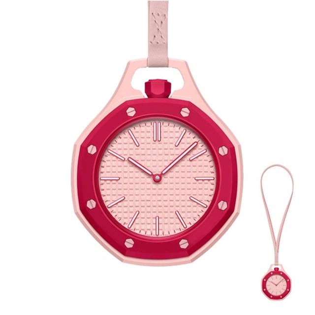 RegalPop dzepni sat roze-crveni