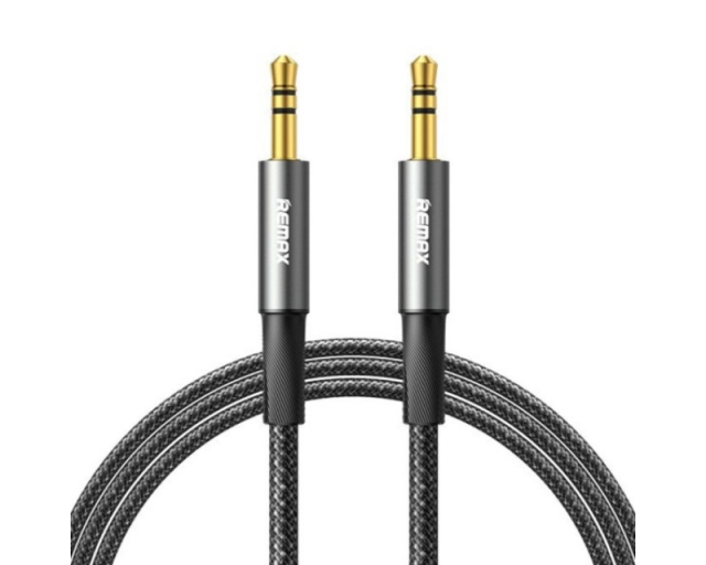 REMAX AUX Audio kabl 3,5mm na 3,5mm 1.2m, crni 