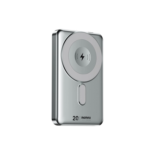 REMAX CX-2 15W magnetic,10000mAh,Wireless Power Bank with Built-in  Stand silver