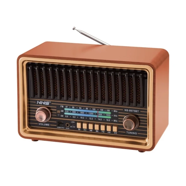Retro RGB Bluetooth Radio 8075BT
