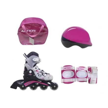 Roleri za decu XS (26-29)ABEC-5/roza