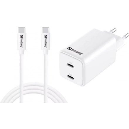 Sandberg 441-75 AC Charger USB-C PD65W EU 1.5M