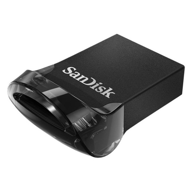 SANDISK Ultra Fit 256GB, USB 3.1 - Small Form Factor Plug & Stay Hi-Speed USB Drive