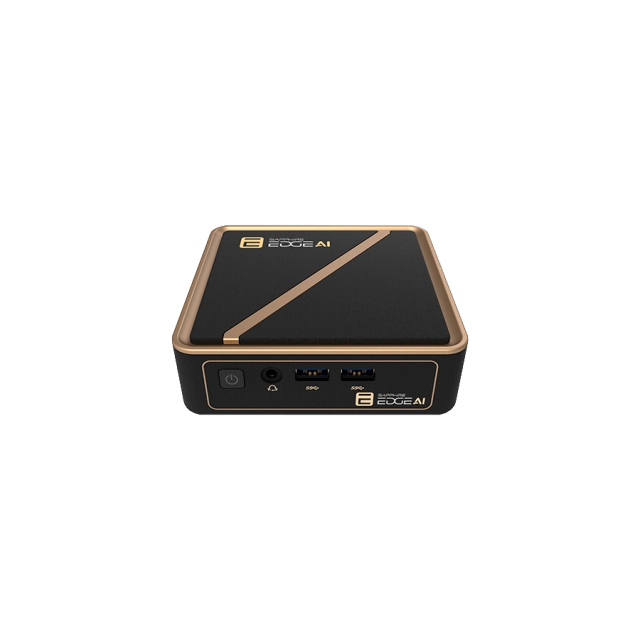 SAPPHIRE EDGE AI 340 BAREBONE WITH WIFI / BT MODULE, VESA MOUNT, POWER ADAPTER AND POWER CORD W/O SSD AND MEMORY