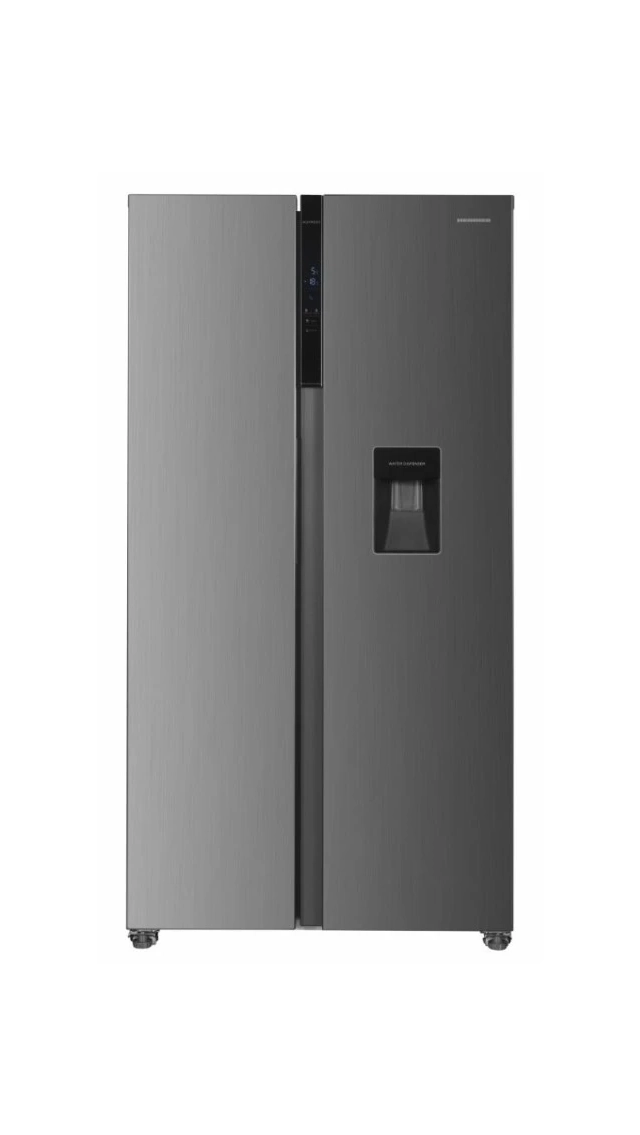 SBS frižider HEINNER HSBS-HM439NFINVXWDD 439l/NoFrost/dispanzer/inverter/Inox