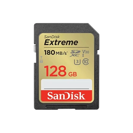 SD Card 128GB SanDisc Extreme SDSDXVA-128G-GNCIN