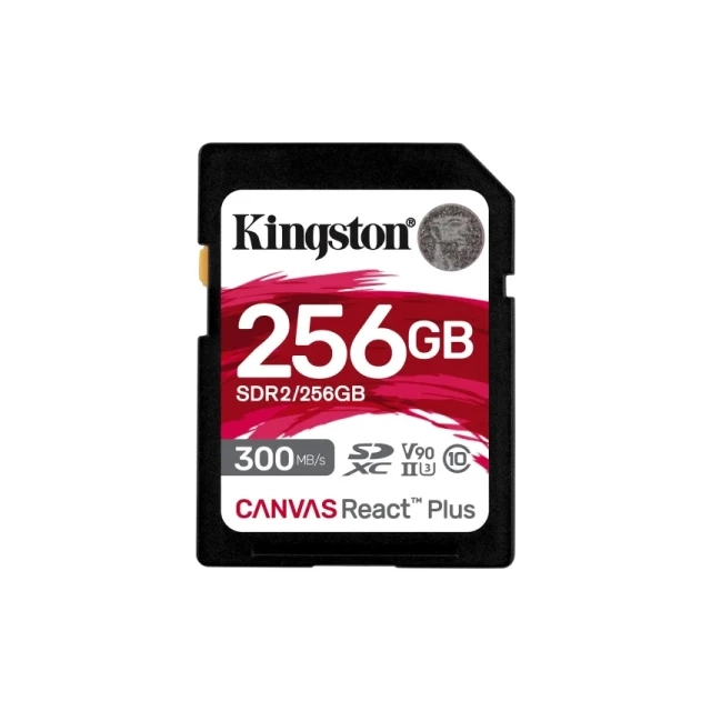 SD Card 256GB Kingston Canvas React Plus SDR2/256GB