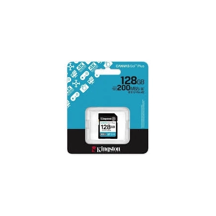 SD Card Kingston 128GB Canvas Go Plus SDG4/128GB