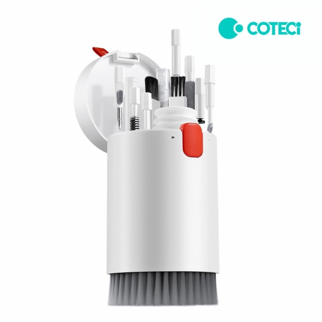 Set za ciscenje Coteci multifunkcionalni 20u1 beli