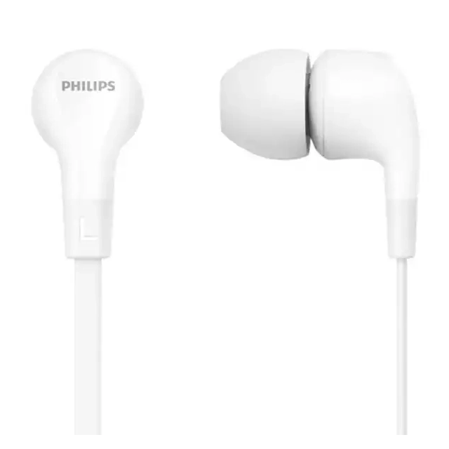 Slušalice bubice Philips TAE1105WT, bele