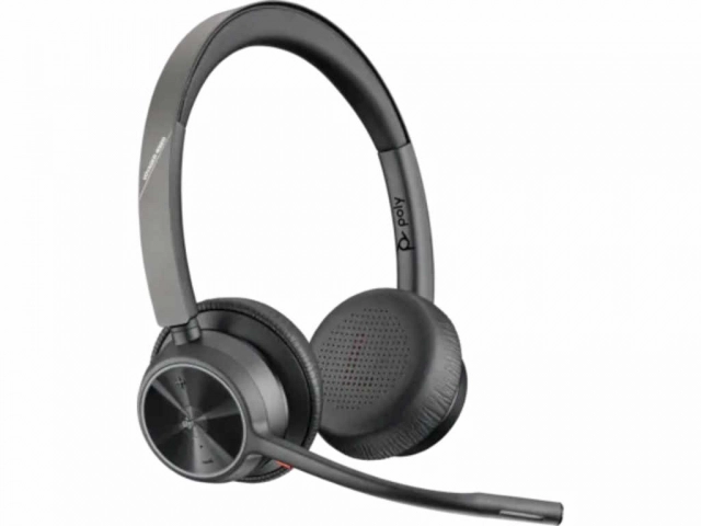HP PSG Slušalice HP Poly Voyager 4320-M Microsoft Teams Cert Headset +BT700 dongle +Charging Stand/USB-C
