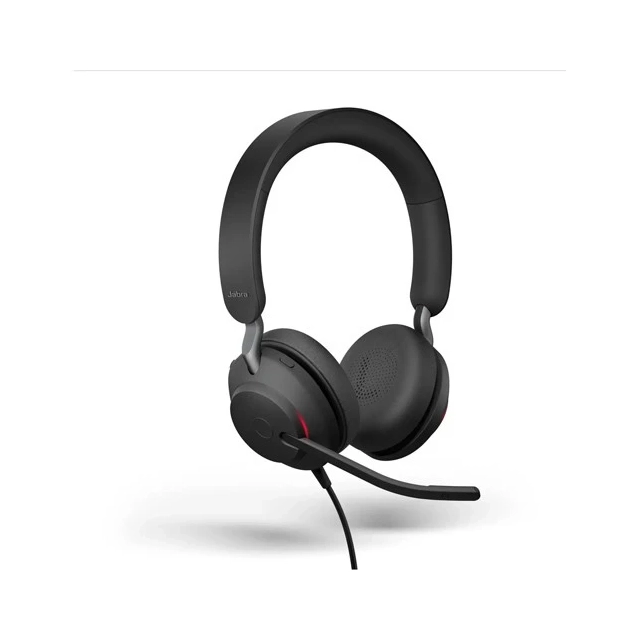 Slušalice Jabra Evolve2 40 SE MS Stereo USB-C/A crne