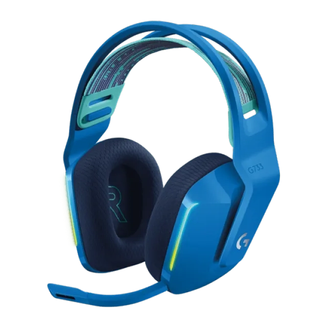 Slušalice Wireless gaming Logitech G733 Lightspeed RGB plave 981-000943